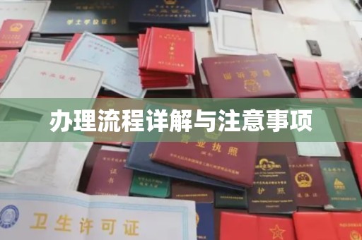 绍兴办理流程详解与注意事项